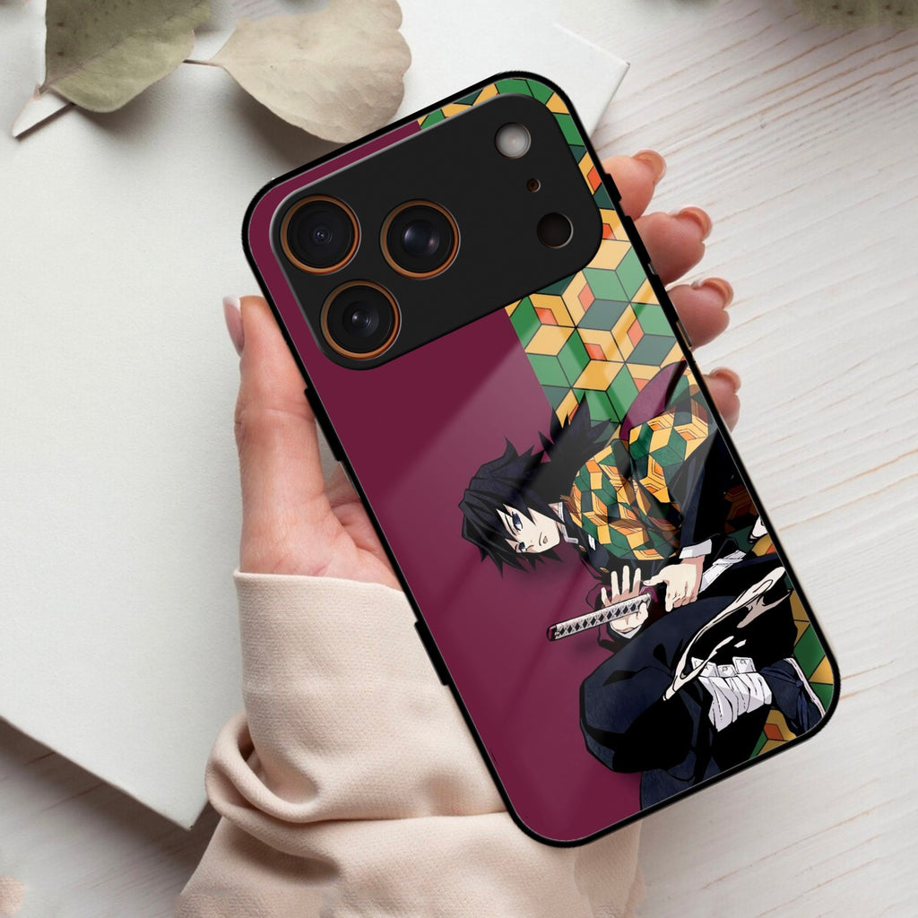 Water Soul Glass Case Cover For iPhone 17 Pro Max