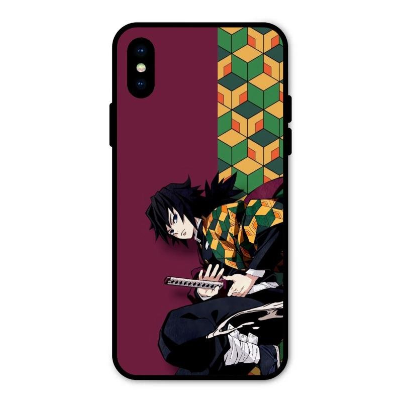 Water Soul Glass Case Cover For iPhone XS