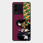 Water Soul Glass Case Cover For Iqoo 9T 5G