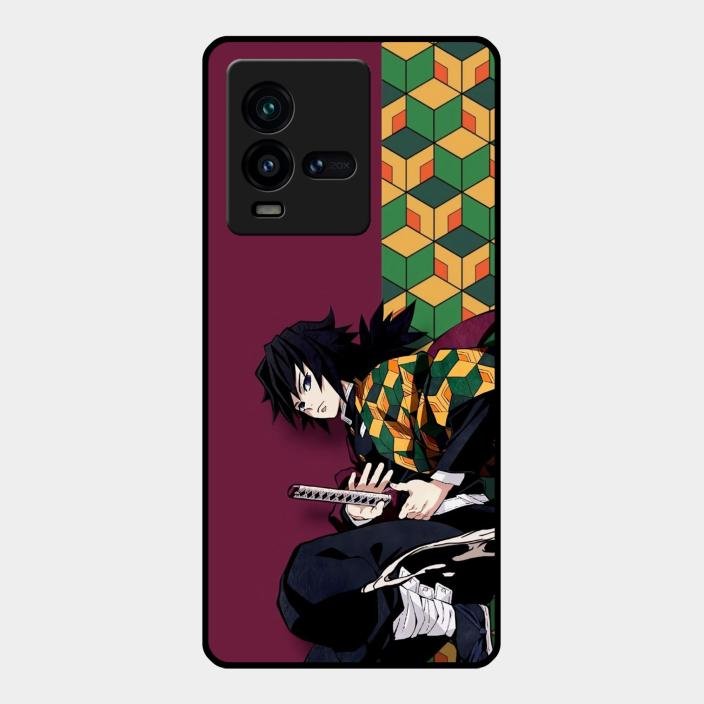Water Soul Glass Case Cover For Iqoo 9T 5G