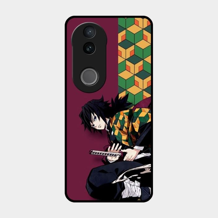 Water Soul Glass Case Cover For Iqoo Z10R