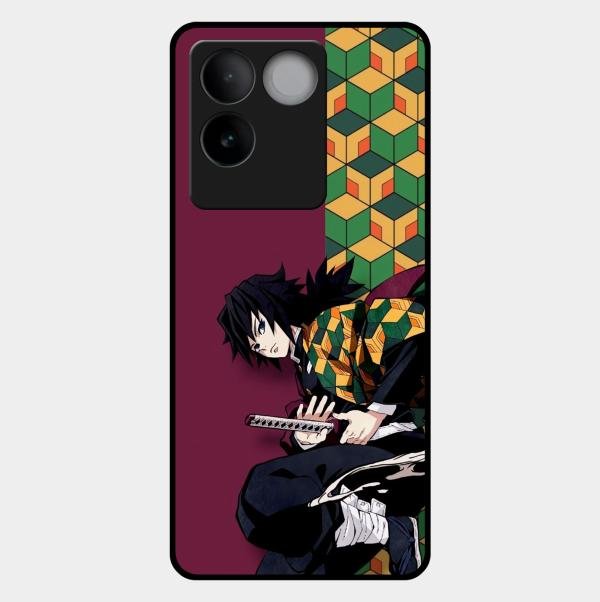 Water Soul Glass Case Cover For Iqoo Z7 Pro 5G