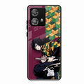 Water Soul Glass Case Cover For Motorola Edge 40 5G