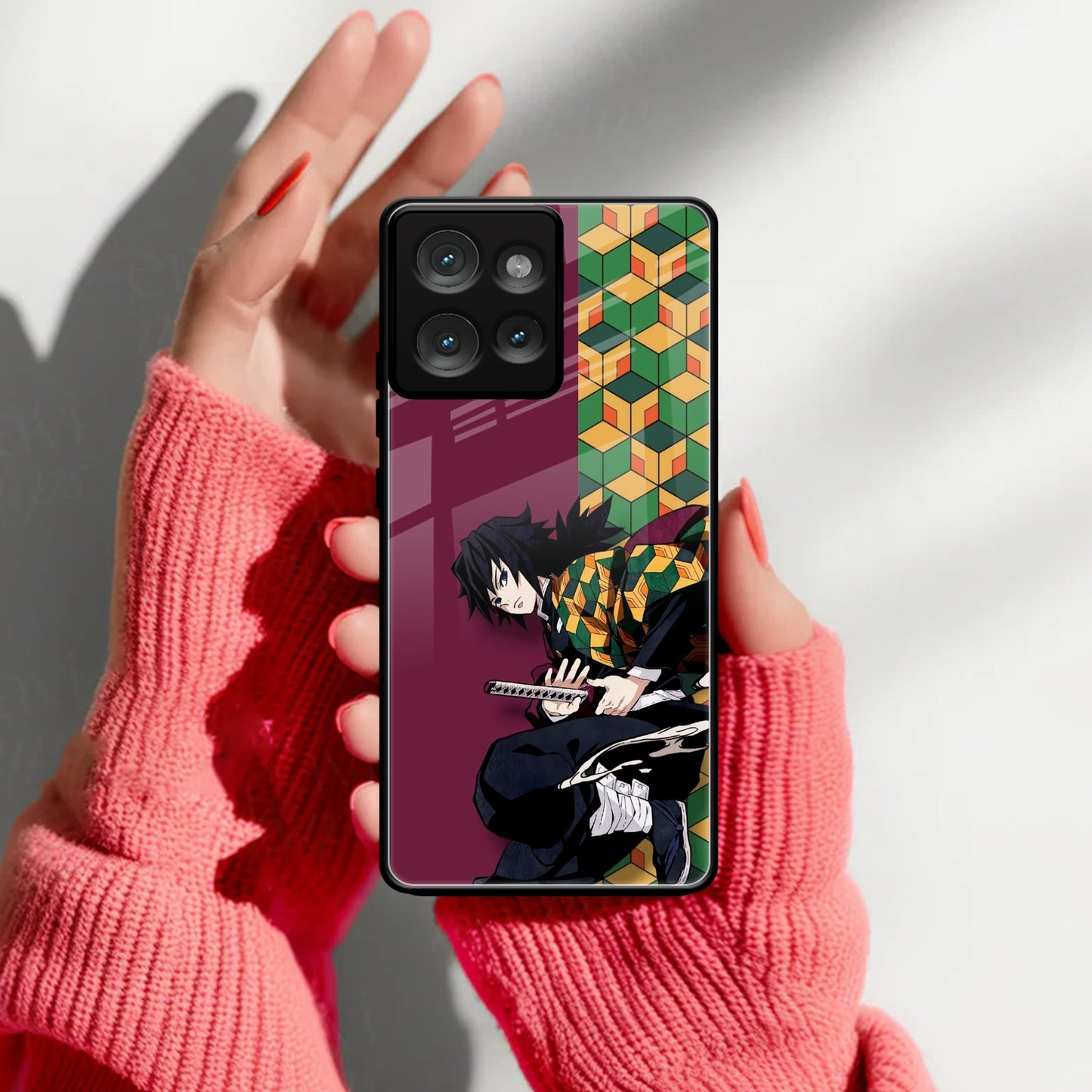 Water Soul Glass Case Cover For Motorola