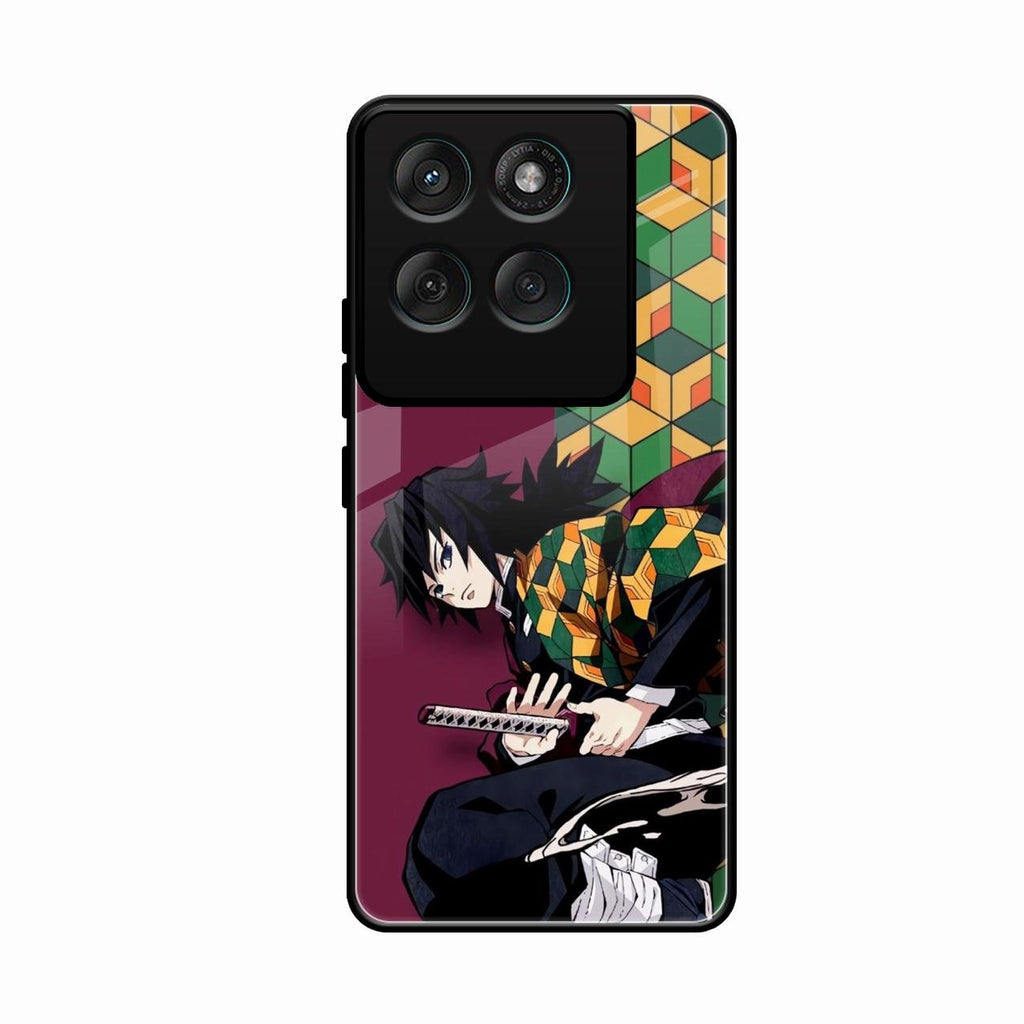 Water Soul Glass Case Cover For Motorola Edge 60 Pro 5G