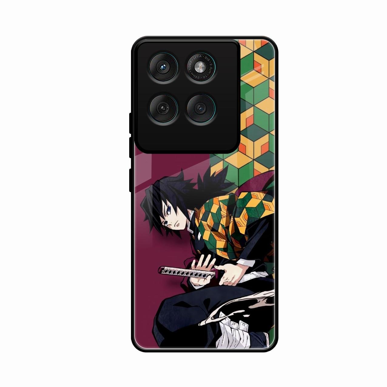 Water Soul Glass Case Cover For Motorola Edge 60 Pro 5G