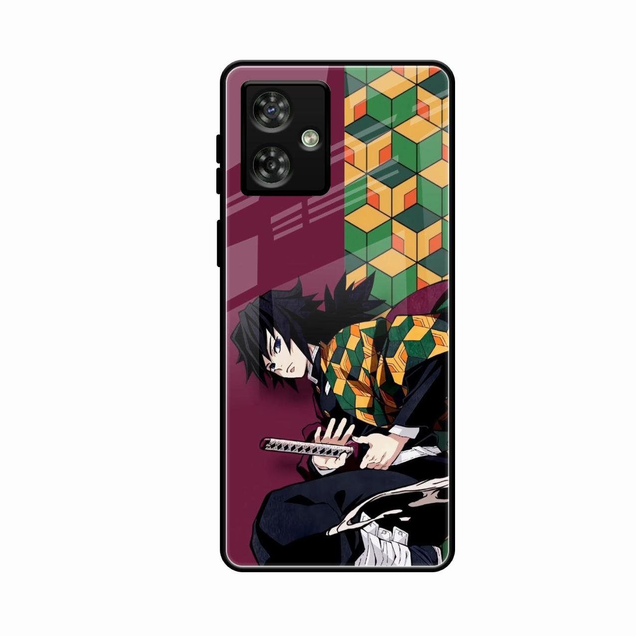 Water Soul Glass Case Cover For Motorola G64 5G