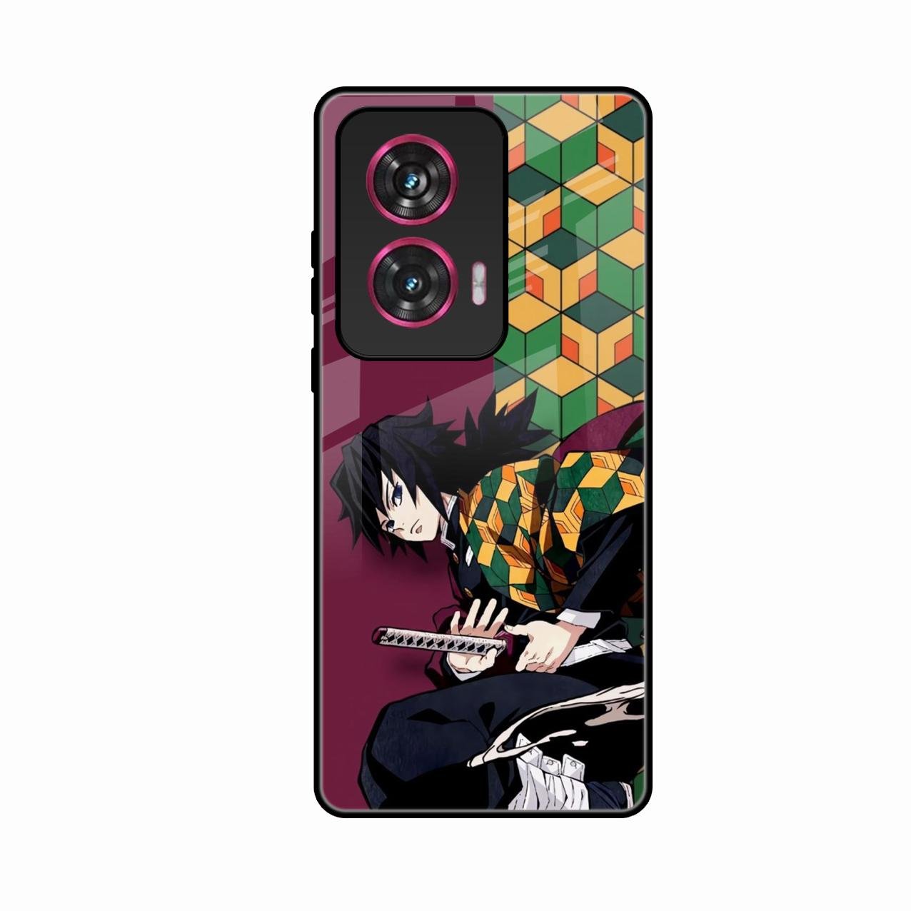 Water Soul Glass Case Cover For Motorola G96 5G