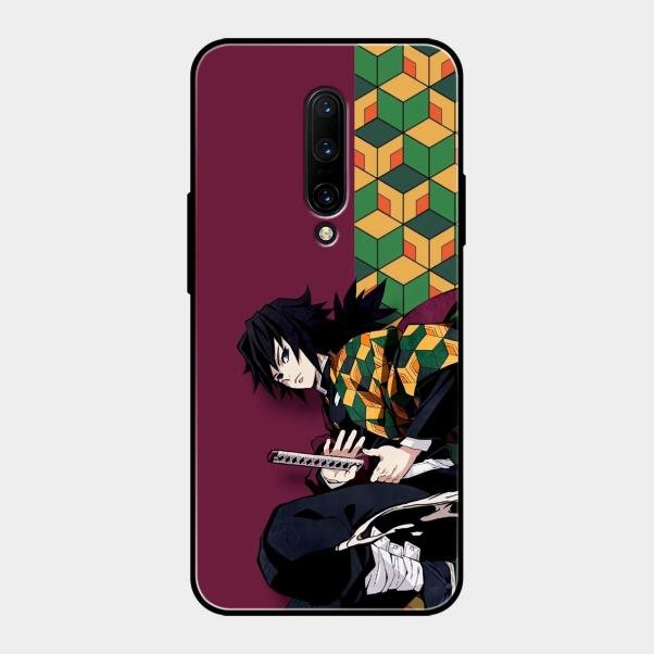 Water Soul Glass Case Cover For Oneplus 7 Pro