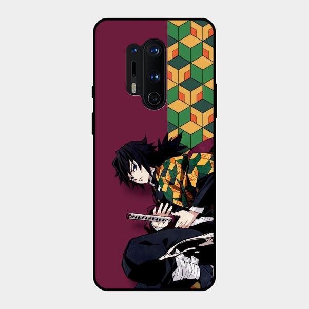 Water Soul Glass Case Cover For Oneplus 8 Pro