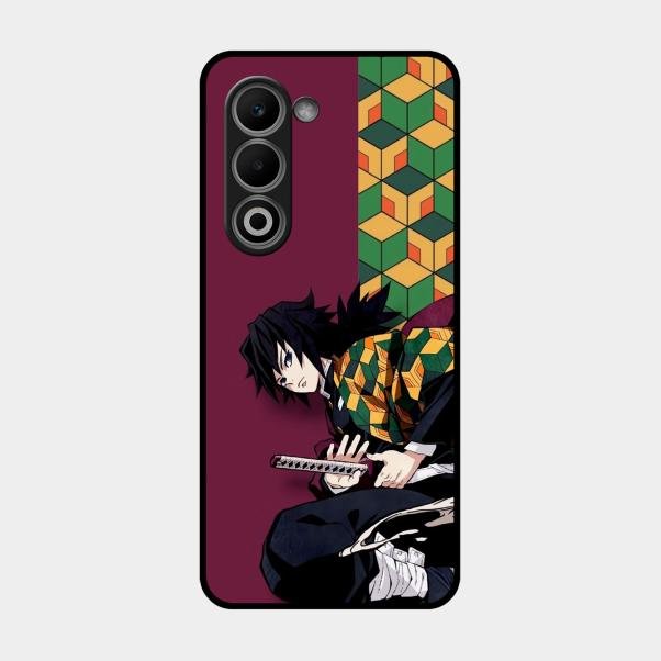 Water Soul Glass Case Cover For Oppo A5 5G