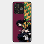 Water Soul Glass Case Cover For Oppo A5 Pro 5G