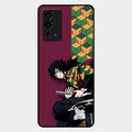 Water Soul Glass Case Cover For Oppo A55