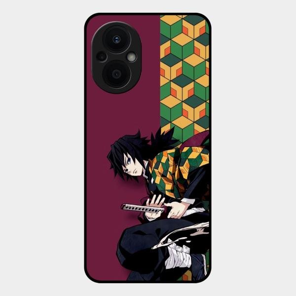 Water Soul Glass Case Cover For Oppo F21 Pro 5G