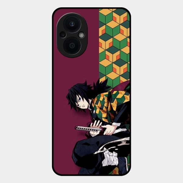 Water Soul Glass Case Cover For Oppo F21S Pro 5G