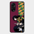 Water Soul Glass Case Cover For Oppo F23 5G