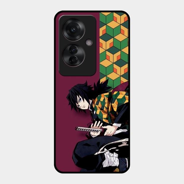 Water Soul Glass Case Cover For Oppo F25 Pro 5G