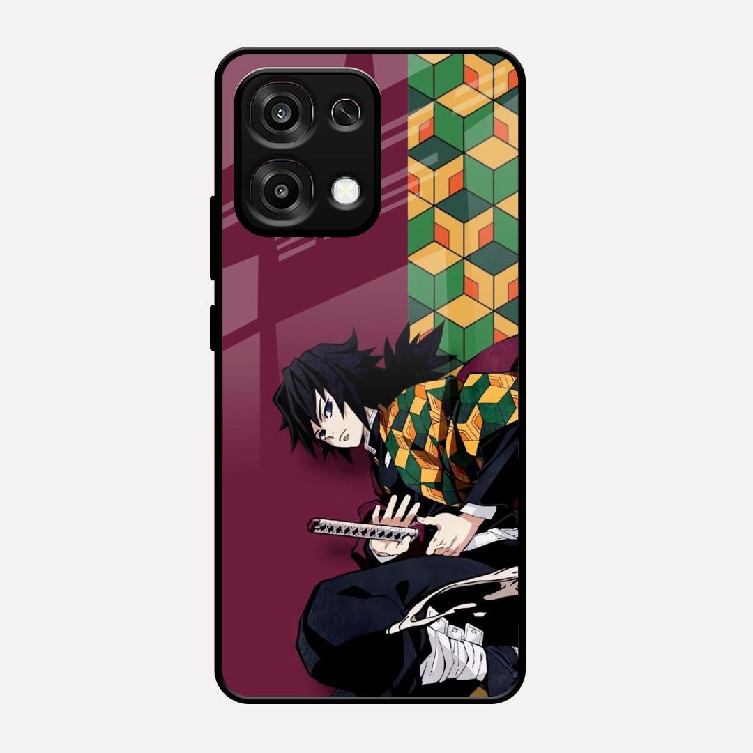 Water Soul Glass Case Cover For Oppo F31 5G