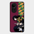 Water Soul Glass Case Cover For Oppo Reno 10 Pro 5G