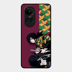 Water Soul Glass Case Cover For Oppo Reno 10 Pro 5G