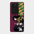 Water Soul Glass Case Cover For Oppo Reno 11 Pro 5G