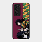 Water Soul Glass Case Cover For Oppo Reno 12 Pro 5G