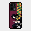 Water Soul Glass Case Cover For Oppo Reno 13 5G
