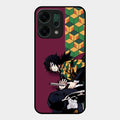 Water Soul Glass Case Cover For Oppo Reno 14 5G