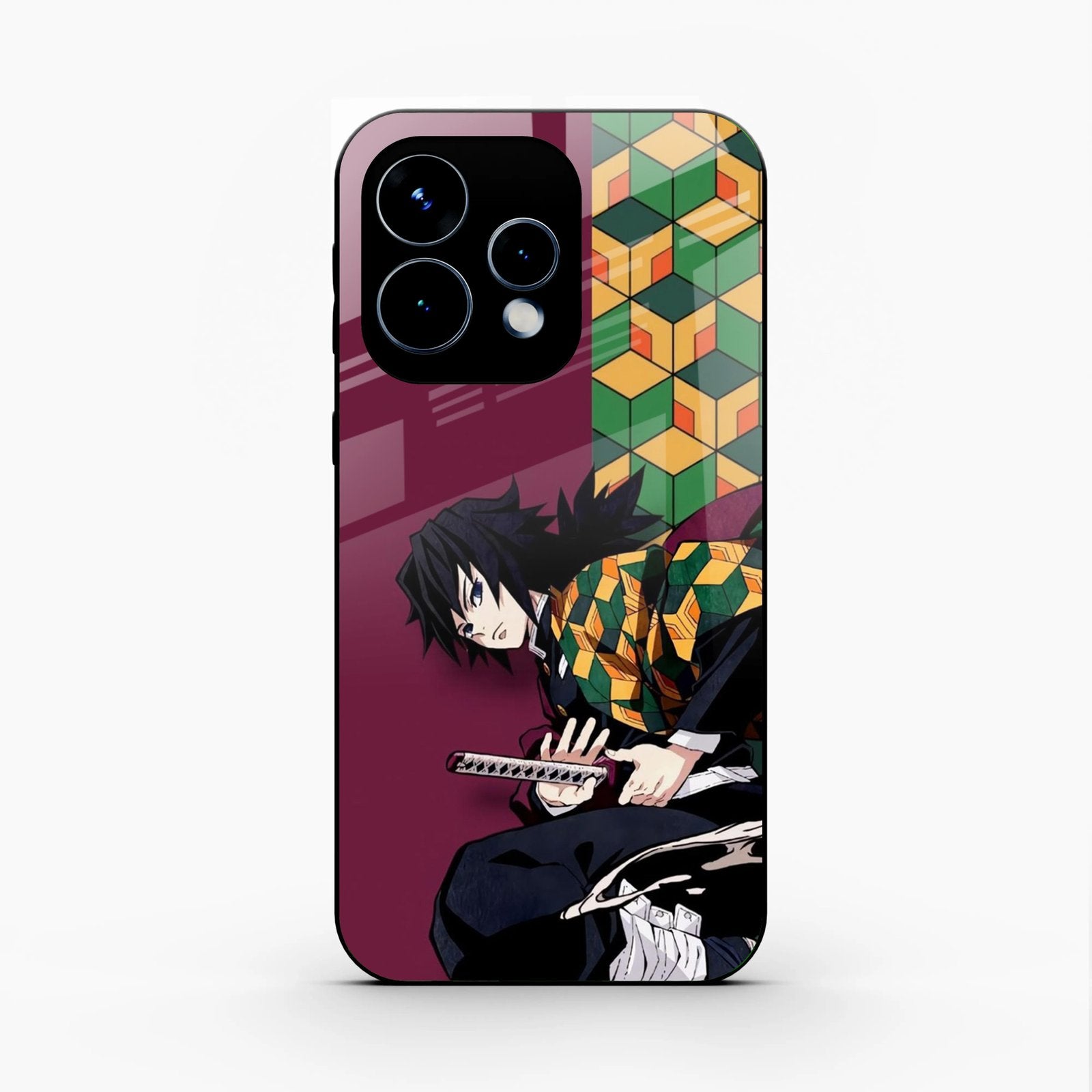 Water Soul Glass Case Cover For Oppo Reno 15 5G