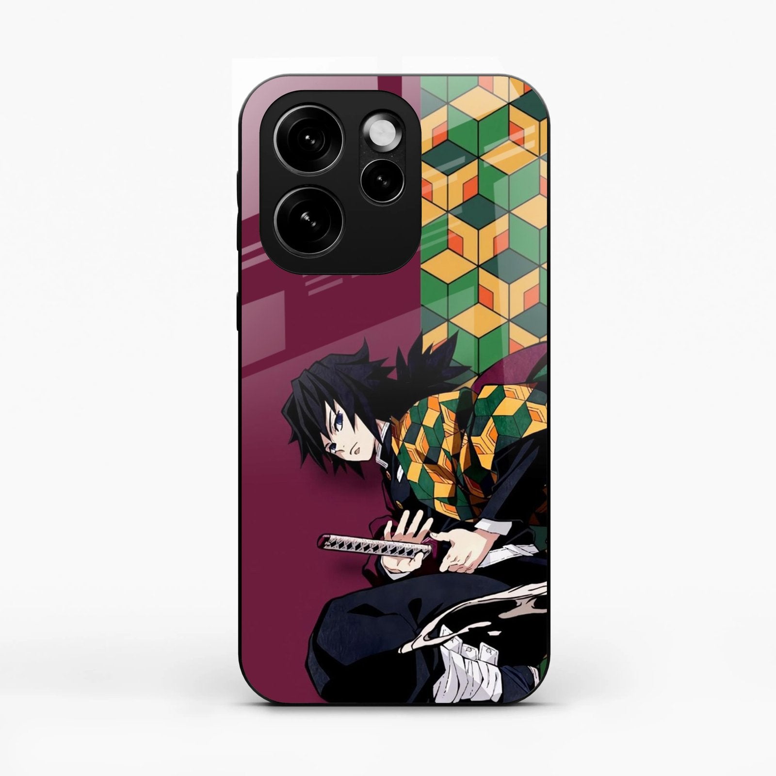 Water Soul Glass Case Cover For Oppo Reno 15C 5G