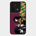 Water Soul Glass Case Cover For Oppo Reno 8 5G