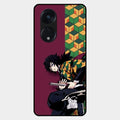Water Soul Glass Case Cover For Oppo Reno 8T 5G