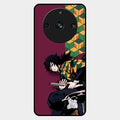 Water Soul Glass Case Cover For Realme 11 Pro Plus 5G