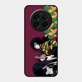 Water Soul Glass Case Cover For Realme 12 Plus 5G