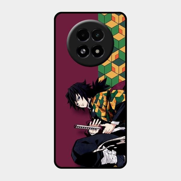 Water Soul Glass Case Cover For Realme 13 5G