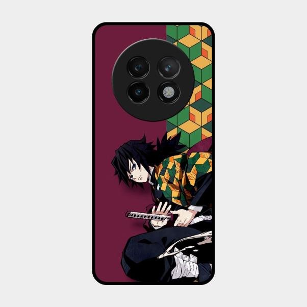 Water Soul Glass Case Cover For Realme 13 Plus 5G