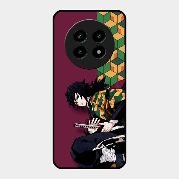 Water Soul Glass Case Cover For Realme 13 Pro Plus 5G