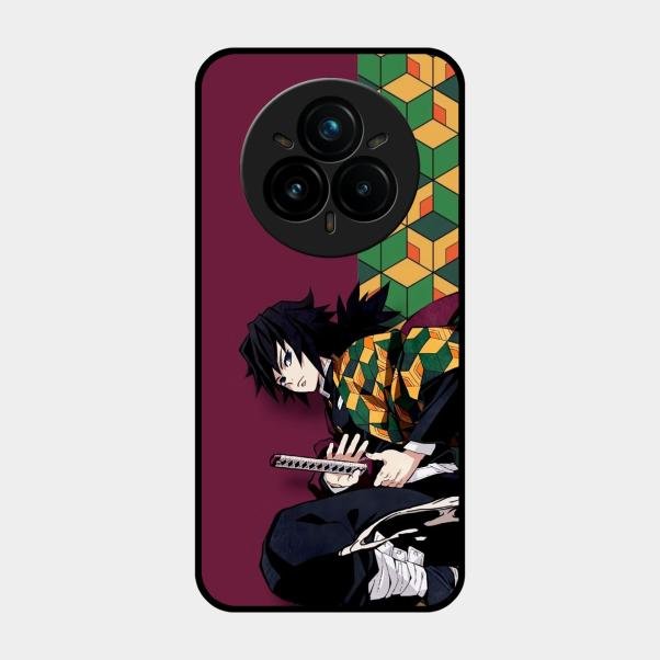 Water Soul Glass Case Cover For Realme 14 Pro 5G