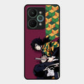 Water Soul Glass Case Cover For Realme 15 Pro 5G