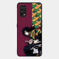 Water Soul Glass Case Cover For Realme 7 Pro