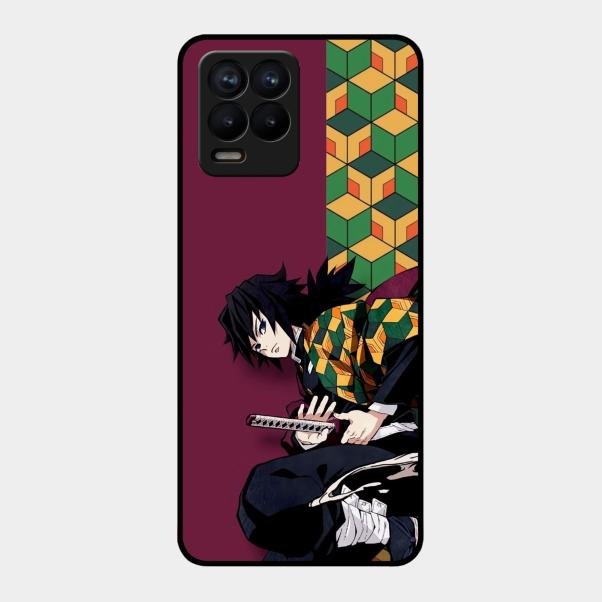 Water Soul Glass Case Cover For Realme 8 Pro