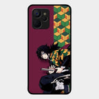 Water Soul Glass Case Cover For Realme 9I 5G
