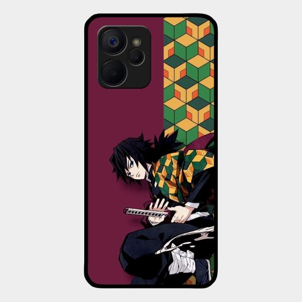 Water Soul Glass Case Cover For Realme 9I 5G