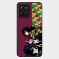 Water Soul Glass Case Cover For Realme C35