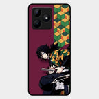 Water Soul Glass Case Cover For Realme C53