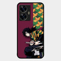Water Soul Glass Case Cover For Realme C55