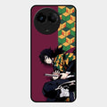 Water Soul Glass Case Cover For Realme C67 5G