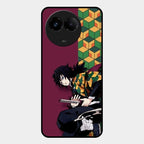 Water Soul Glass Case Cover For Realme C67 5G