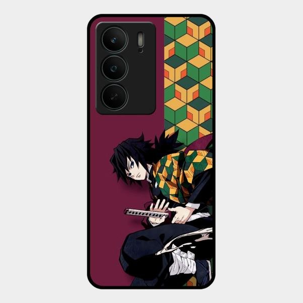 Water Soul Glass Case Cover For Realme C75 5G