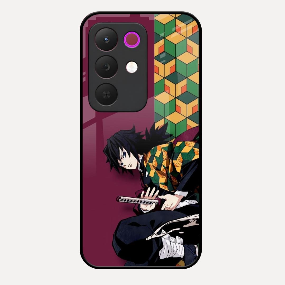 Water Soul Glass Case Cover For Realme C85 5G